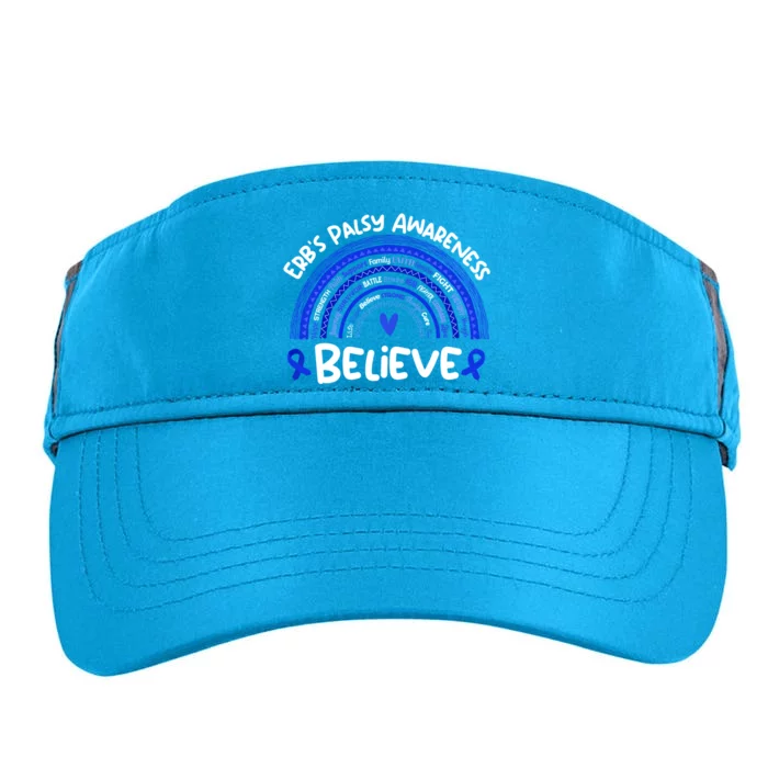 Believe Erb's Palsy Awareness Month Gift Erb's Palsy Gift Adult Drive Performance Visor