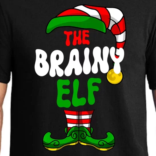 Brainy Elf Pajama Matching Group Christmas Holiday Pajama Set