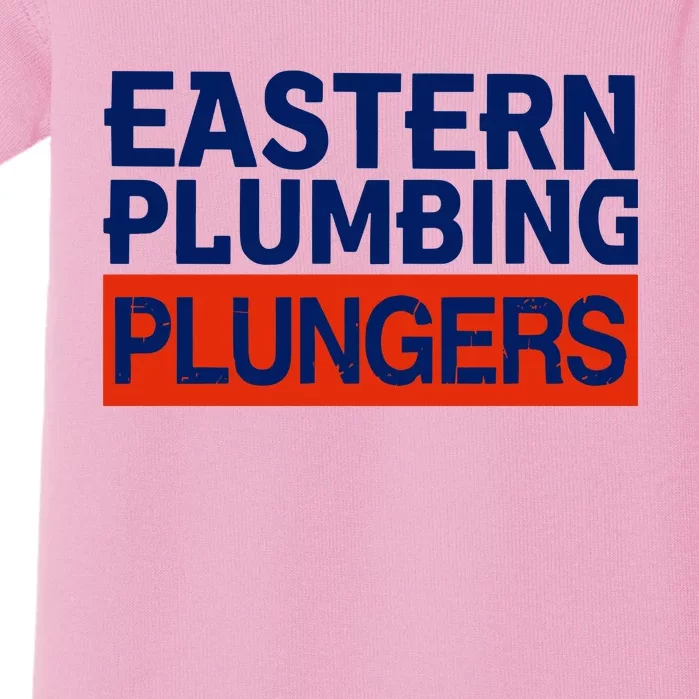 Baseballquotes Eastern Plumbing Plungers Baby Bodysuit