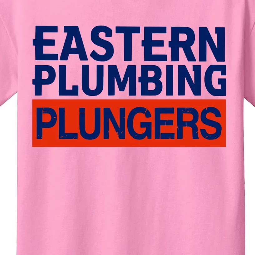 Baseballquotes Eastern Plumbing Plungers Kids T-Shirt