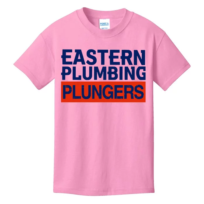 Baseballquotes Eastern Plumbing Plungers Kids T-Shirt