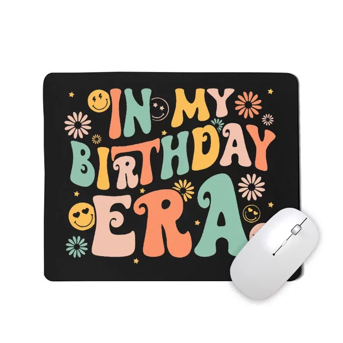 Birthday Era Retro Vintage Groovy Party Dress Mousepad