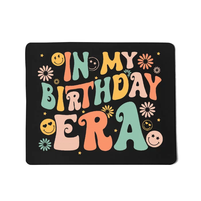 Birthday Era Retro Vintage Groovy Party Dress Mousepad