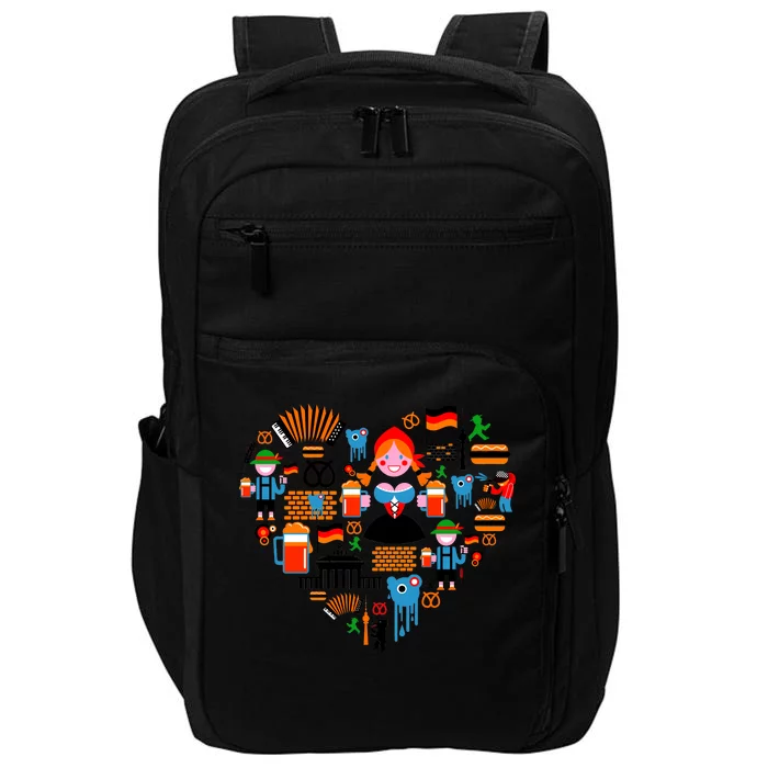 Berlin Oktoberfest Heart Impact Tech Backpack