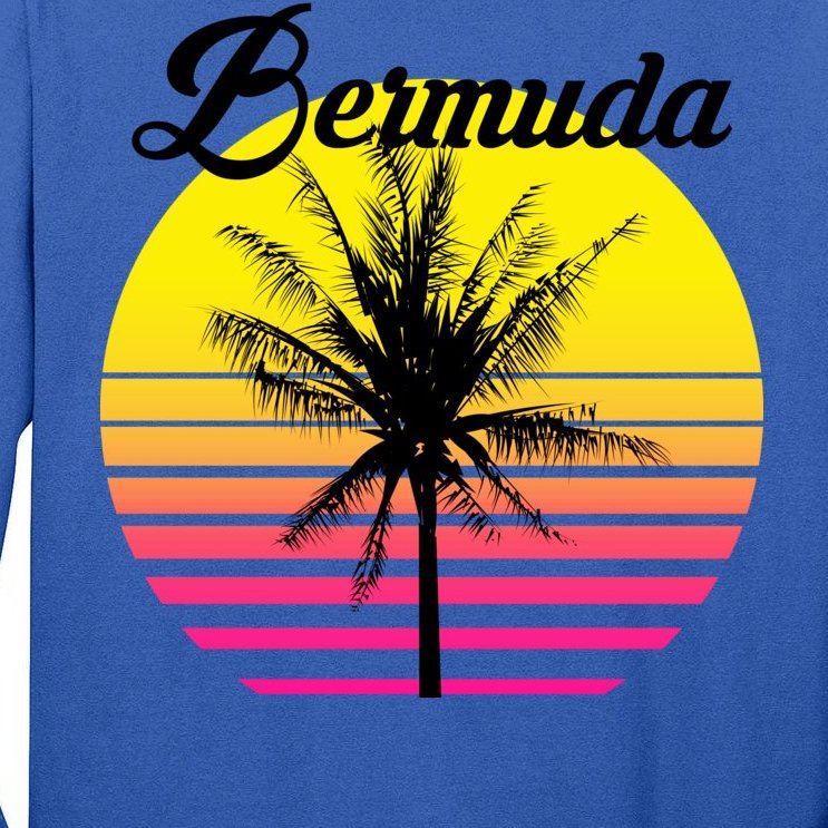 Bermuda Sunset Tall Long Sleeve T-Shirt