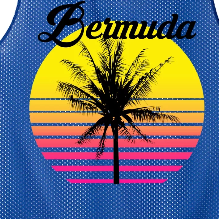 Bermuda Sunset Mesh Reversible Basketball Jersey Tank