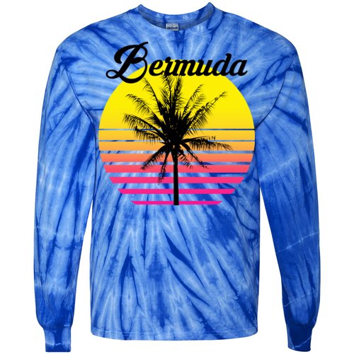 Bermuda Sunset Tie-Dye Long Sleeve Shirt