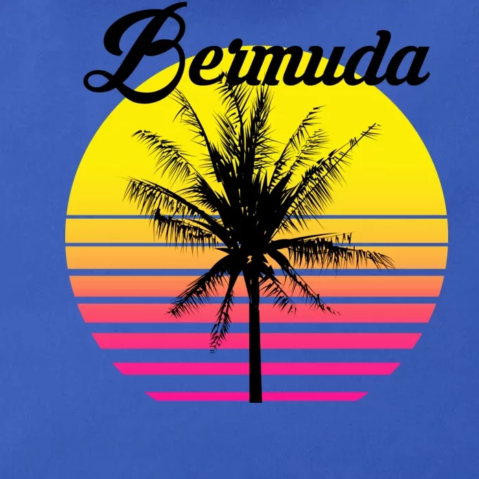 Bermuda Sunset Zip Tote Bag