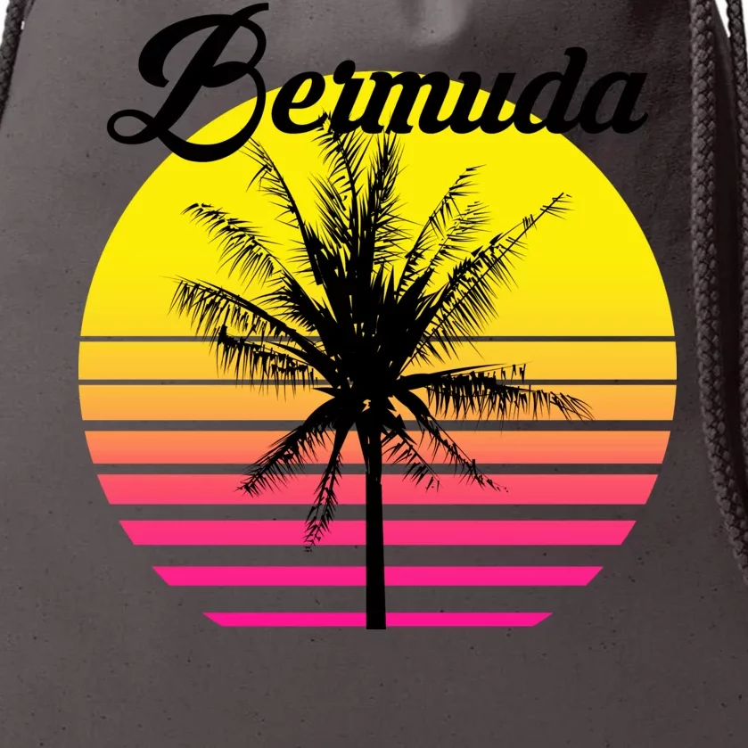 Bermuda Sunset Drawstring Bag
