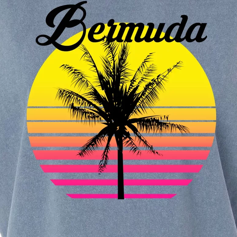 Bermuda Sunset Garment-Dyed Women's Muscle Tee