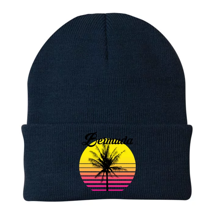 Bermuda Sunset Knit Cap Winter Beanie