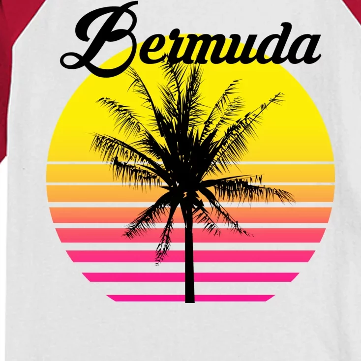 Bermuda Sunset Kids Colorblock Raglan Jersey