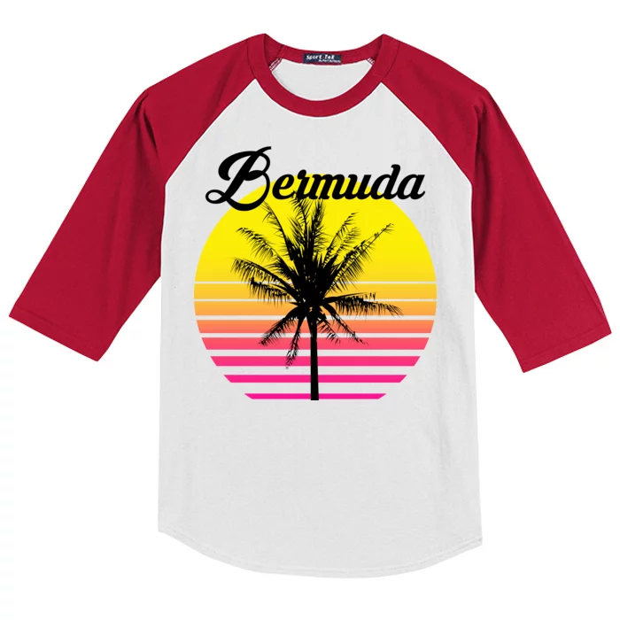 Bermuda Sunset Kids Colorblock Raglan Jersey