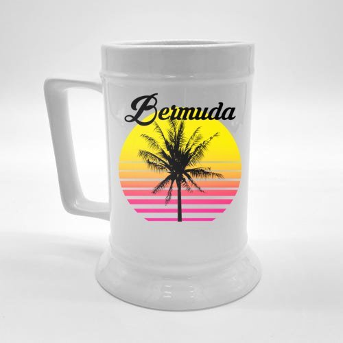 Bermuda Sunset Beer Stein