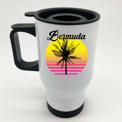 Bermuda Sunset Stainless Steel Travel Mug
