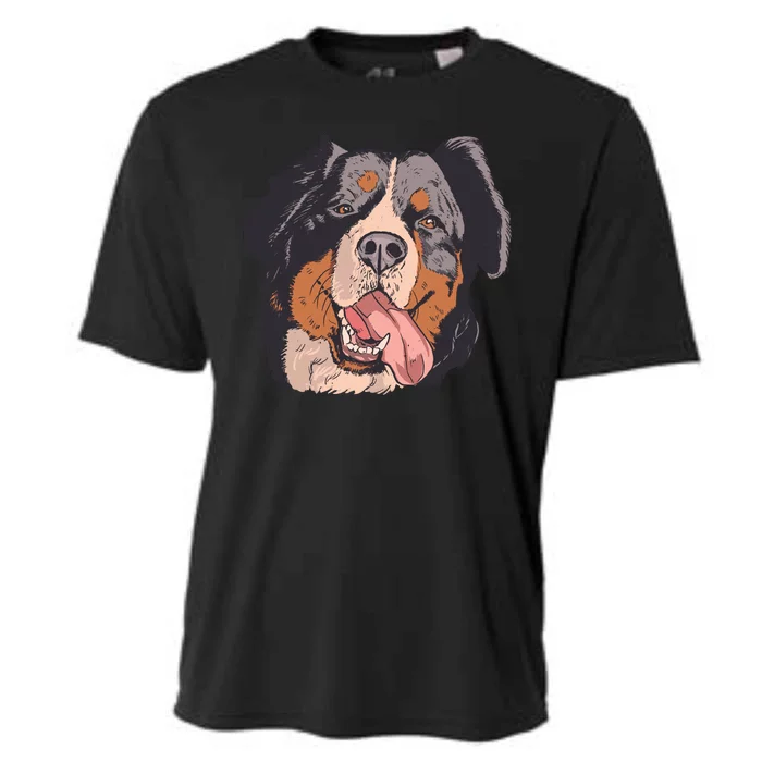 Bernese Mountain Dog Cooling Performance Crew T-Shirt