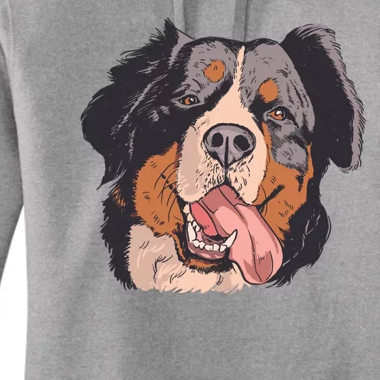 Bernese Mountain Dog Women's Pullover Hoodie