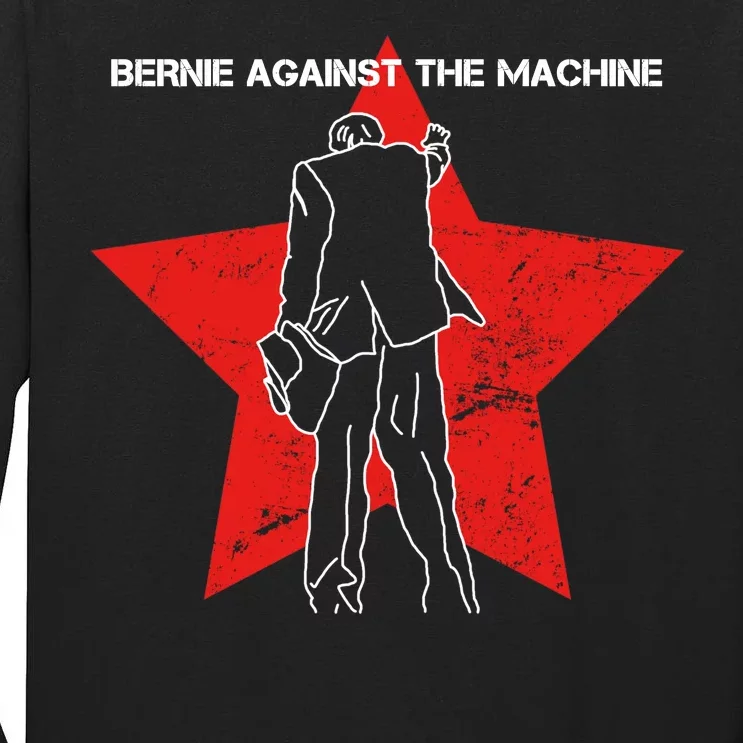 Bernie Against The Machine Tall Long Sleeve T-Shirt