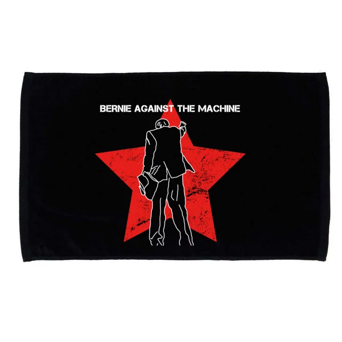 Bernie Against The Machine Microfiber Hand Towel