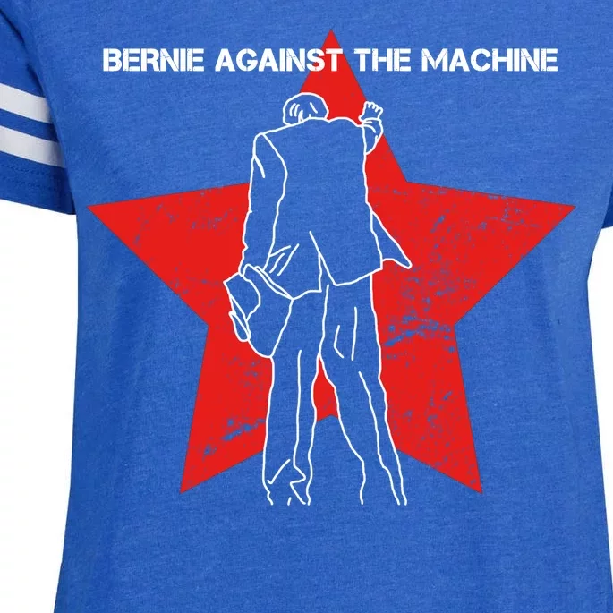 Bernie Against The Machine Enza Ladies Jersey Football T-Shirt