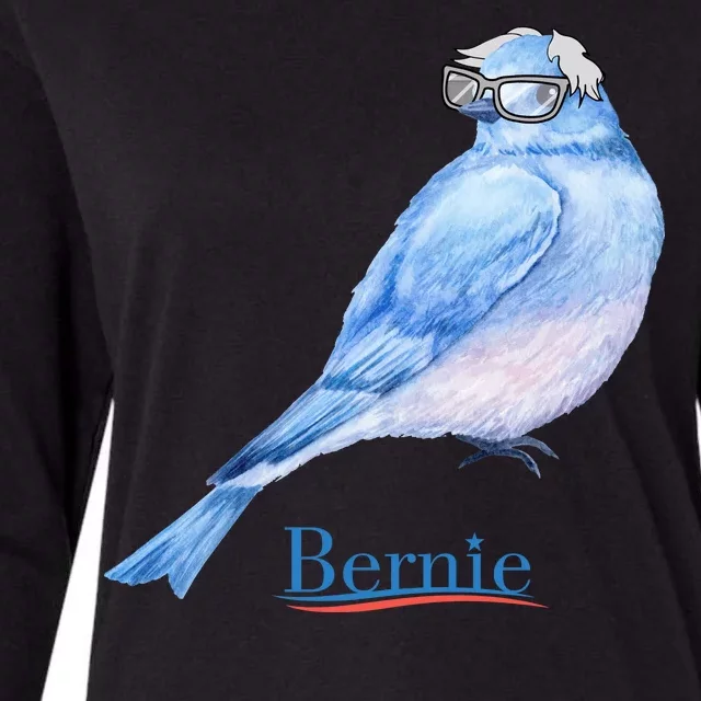 Bernie Bird Womens Cotton Relaxed Long Sleeve T-Shirt