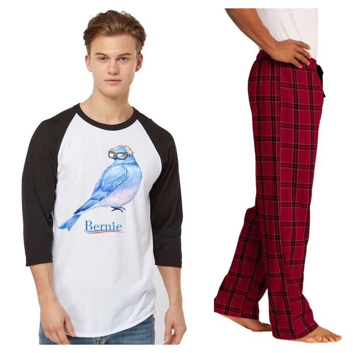 Bernie Bird Raglan Sleeve Pajama Set