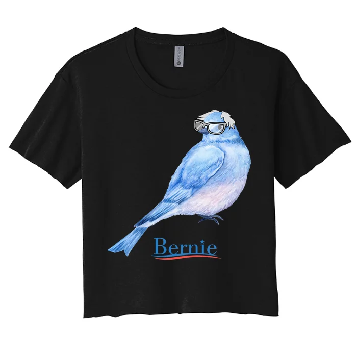 Bernie Bird Women's Crop Top Tee