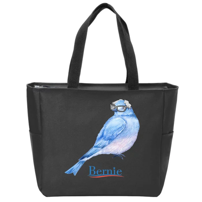 Bernie Bird Zip Tote Bag