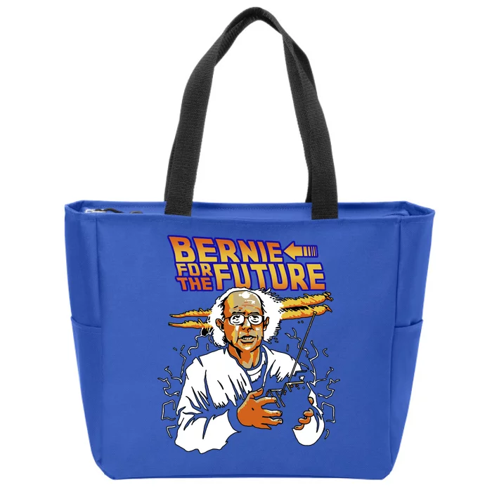 Bernie For The Future Zip Tote Bag