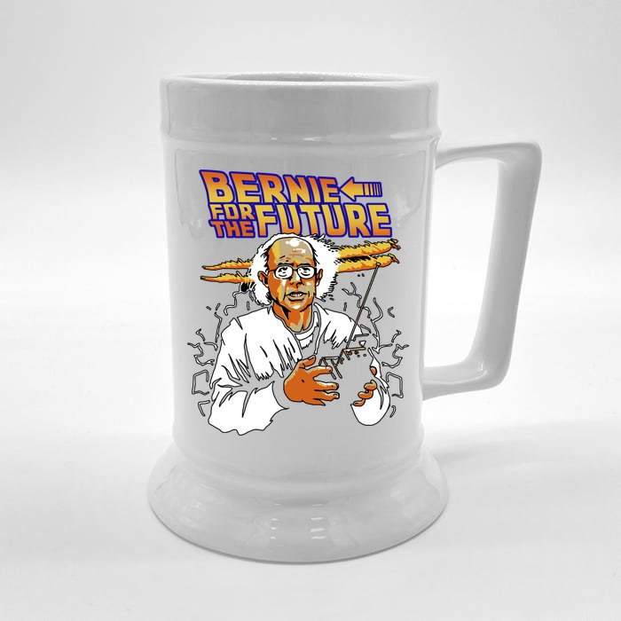 Bernie For The Future Front & Back Beer Stein