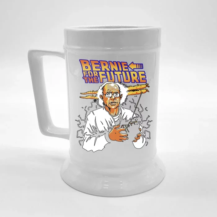 Bernie For The Future Front & Back Beer Stein