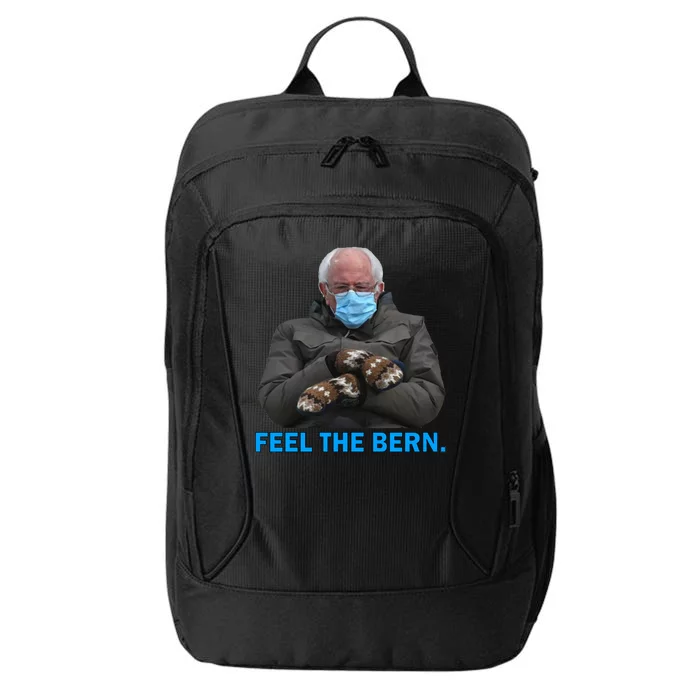 Bernie Mittens Bernie Sanders Feel The Bern Inauguration Day City Backpack