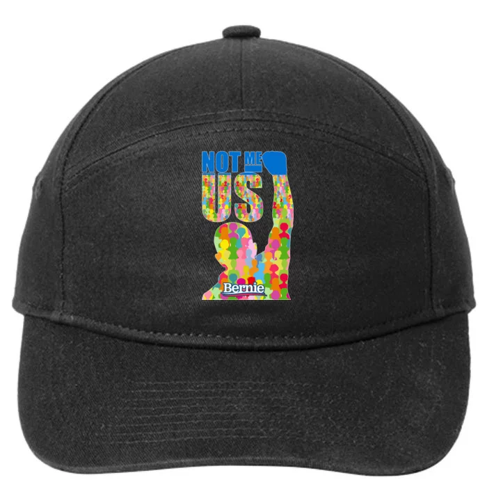 Bernie Sanders 2020 Not Me Us 7-Panel Snapback Hat