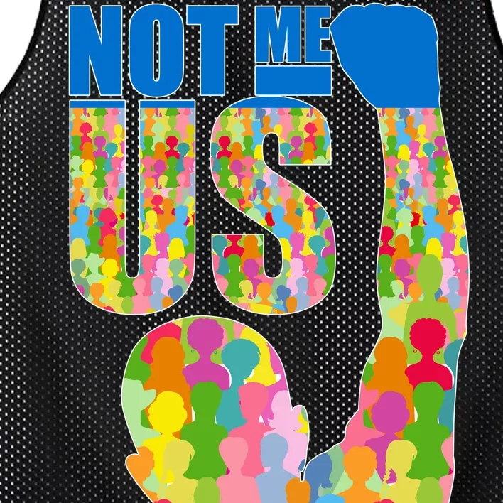 Bernie Sanders 2020 Not Me Us Mesh Reversible Basketball Jersey Tank