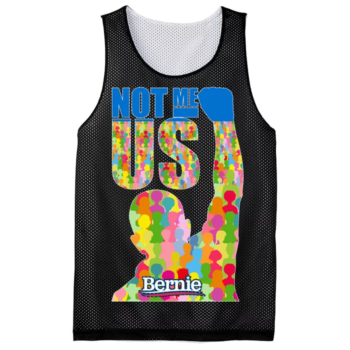 Bernie Sanders 2020 Not Me Us Mesh Reversible Basketball Jersey Tank