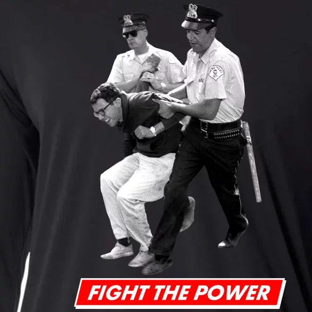 Bernie Sanders Fight The Power Cooling Performance Long Sleeve Crew