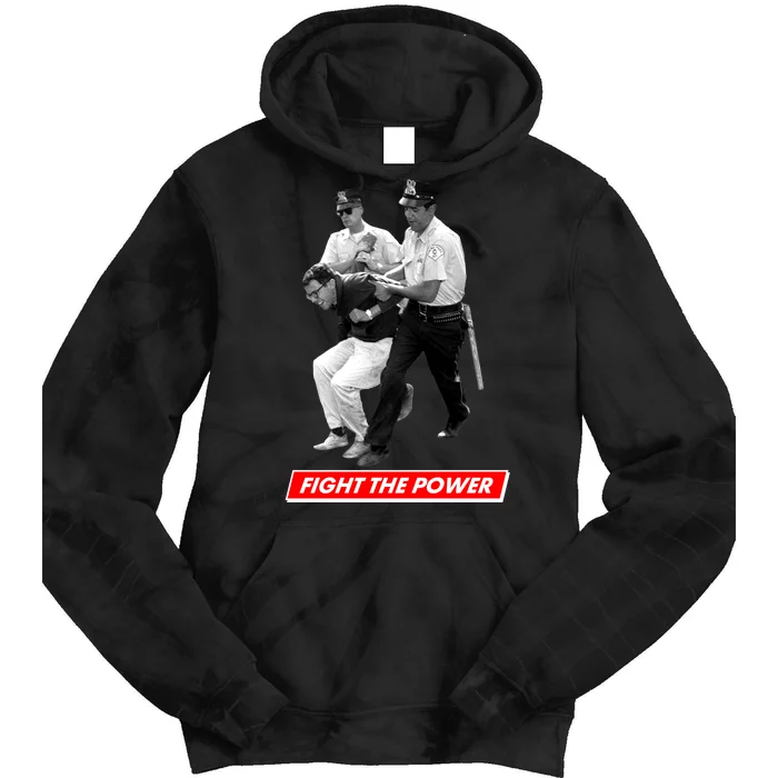 Bernie Sanders Fight The Power Tie Dye Hoodie