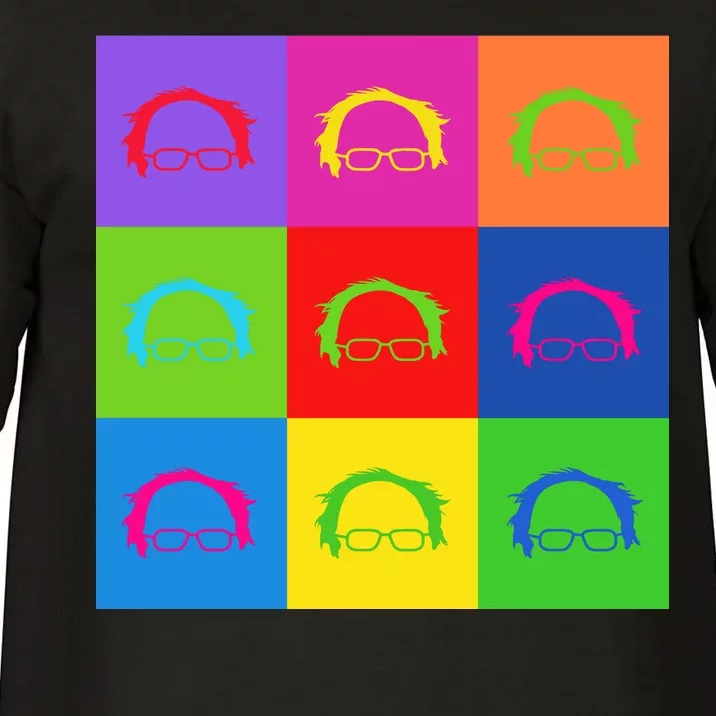 Bernie Sanders Hair Minimalist Pop Art Comfort Colors T-Shirt