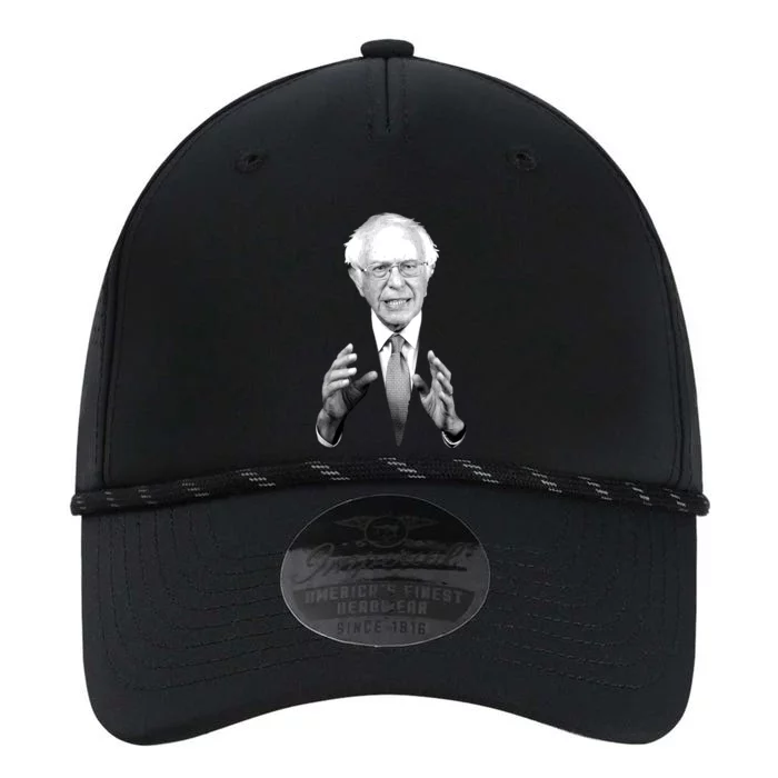 Bernie Sanders Hands Black and White Portrait Performance The Dyno Cap