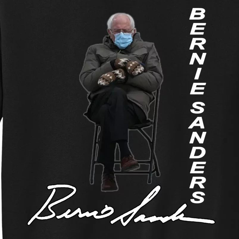 Bernie Sanders Mitten Meme Signature Sweatshirt