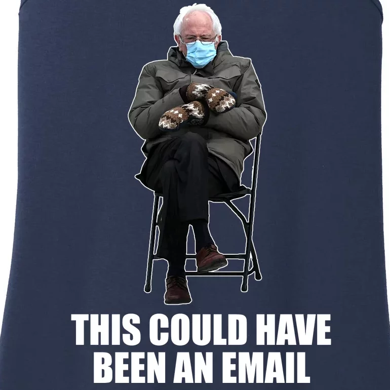 Bernie Sanders Mitten Meme This Could Have Been An Email Ladies Essential Tank