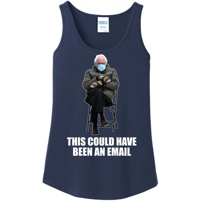 Bernie Sanders Mitten Meme This Could Have Been An Email Ladies Essential Tank