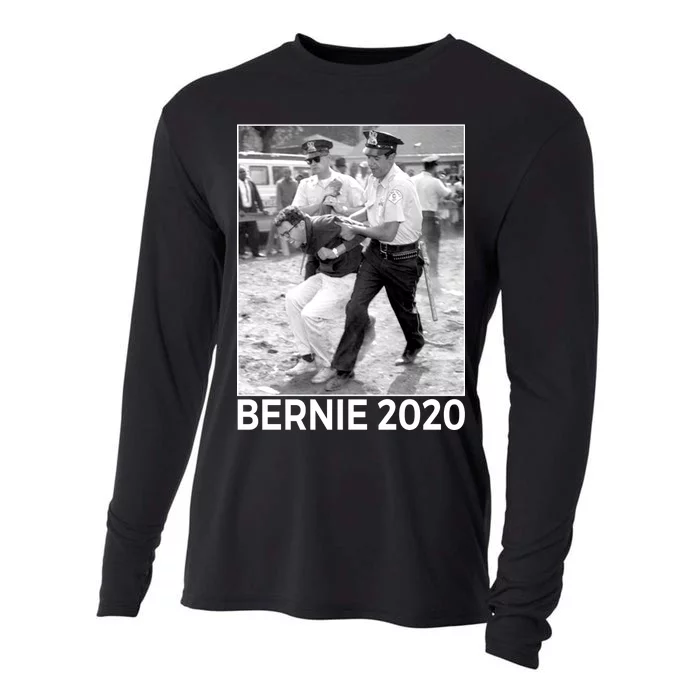 Bernie Sanders Protest Arrest Cooling Performance Long Sleeve Crew