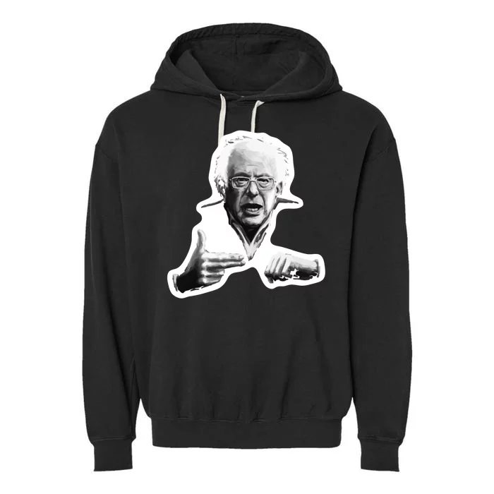 Bernie Sanders Run The Jewels Garment-Dyed Fleece Hoodie