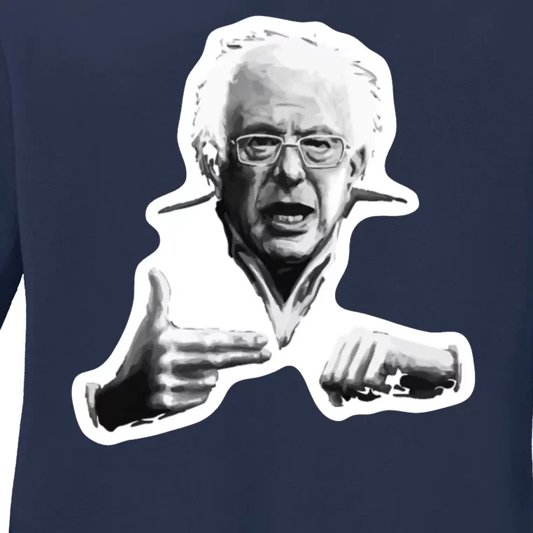 Bernie Sanders Run The Jewels Ladies Long Sleeve Shirt