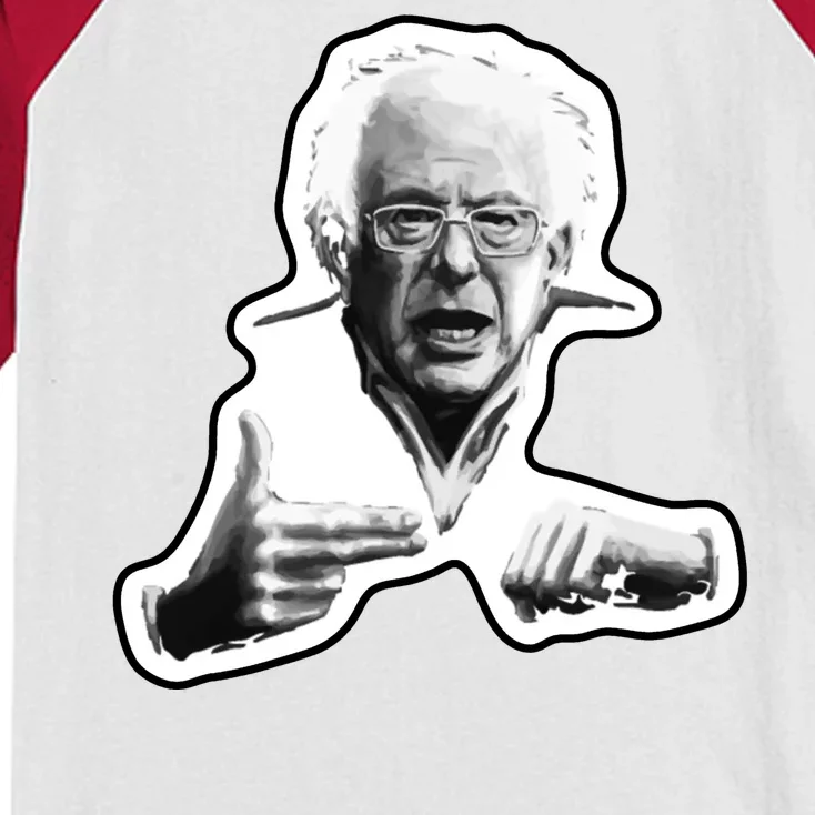 Bernie Sanders Run The Jewels Kids Colorblock Raglan Jersey