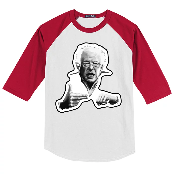 Bernie Sanders Run The Jewels Kids Colorblock Raglan Jersey