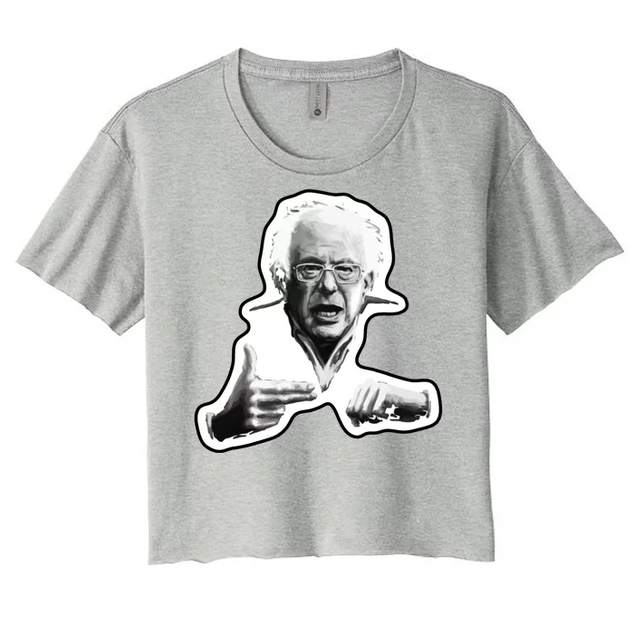 Bernie Sanders Run The Jewels Women's Crop Top Tee