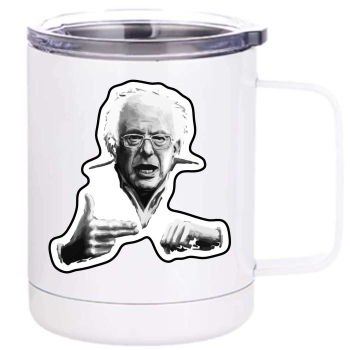 Bernie Sanders Run The Jewels Front & Back 12oz Stainless Steel Tumbler Cup