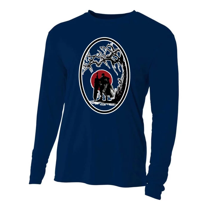 Bersek BloodMoon Tree Cooling Performance Long Sleeve Crew